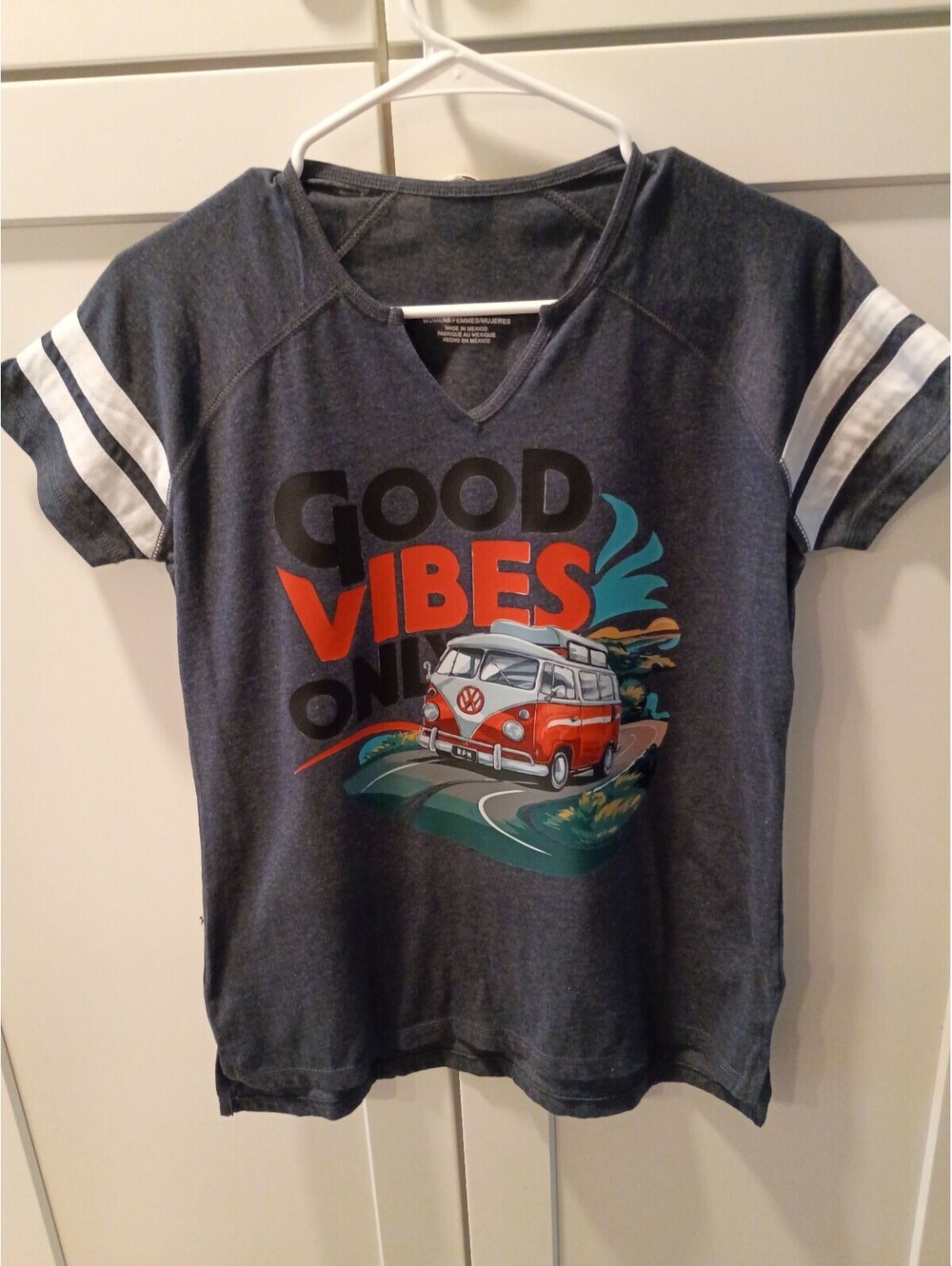 S/PICH Women's Good Vibes Only Graphic Tee Shirt